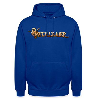 Unisex Hoodie"Metallbauer" Royalblau Unisex Hoodie