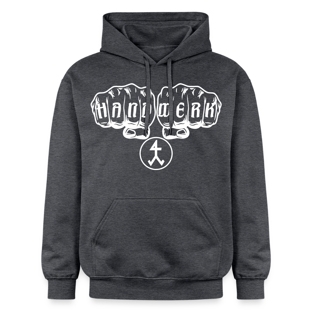 Gildan Unisex Softstyle® "Steinmetz" Dunkelgrau meliert Gildan Unisex Softstyle® Midweight Hoodie