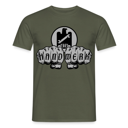 Unisex T-Shirt "KFZ-Mechaniker" von Spreadconnect, Männer T-Shirt mit mechanischem Design, bequem und stylisch.