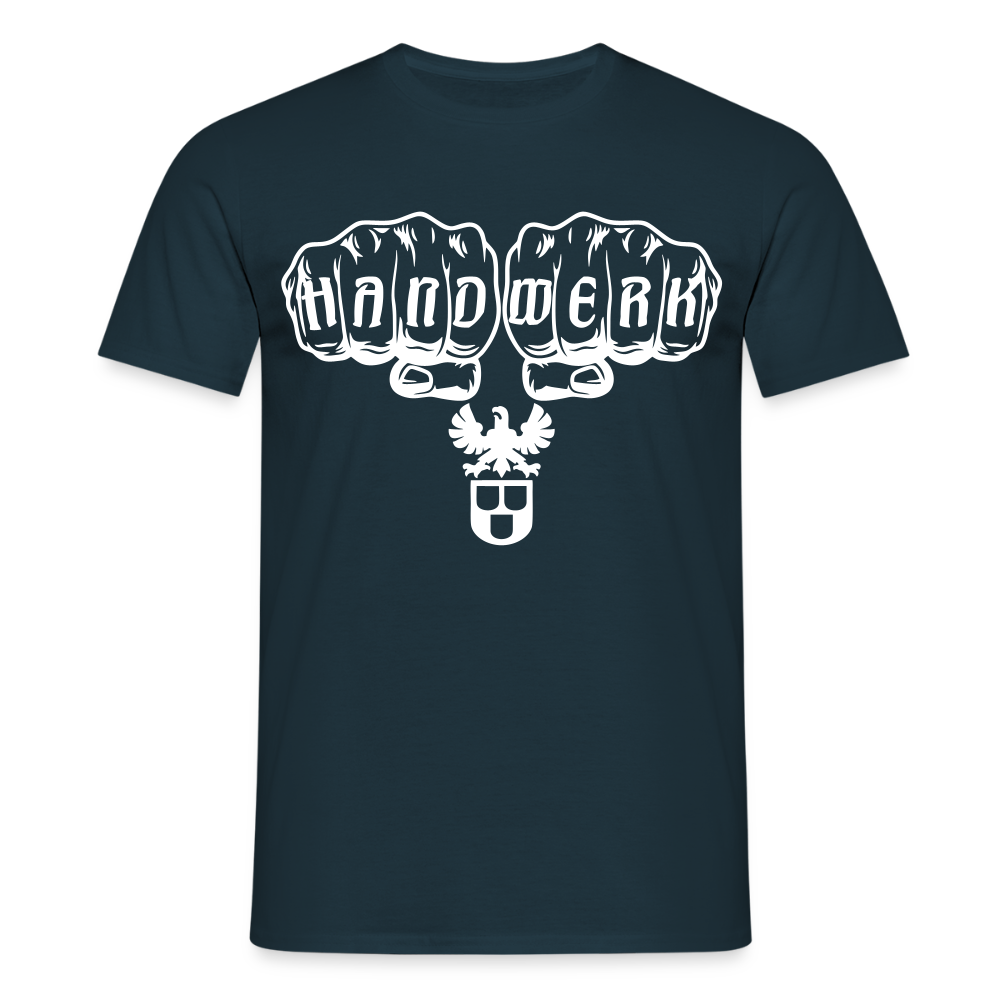 Unisex T-Shirt "Maler" Navy Männer T-Shirt