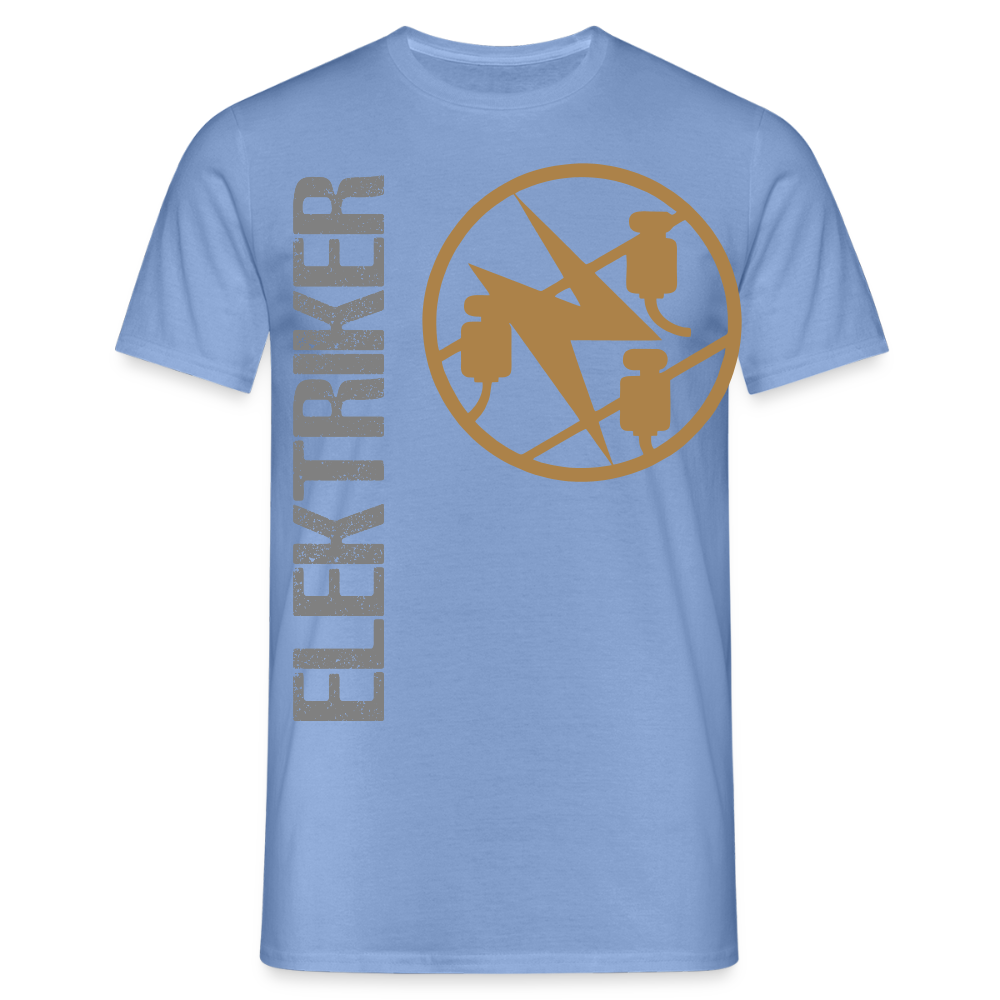 Unisex T-Shirt "Elektriker" carolina blue Männer T-Shirt