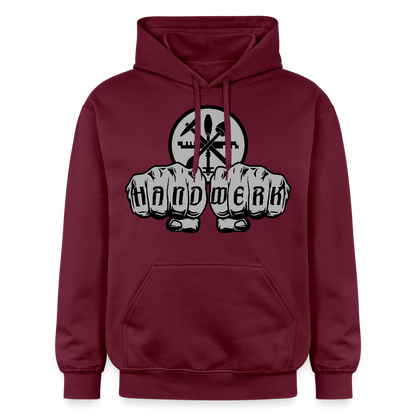 Gildan Unisex Softstyle® "Glaser" Maroon Gildan Unisex Softstyle® Midweight Hoodie