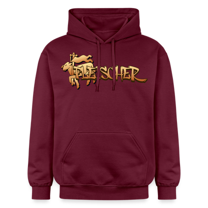 Gildan Unisex Softstyle® "Fleischer" Maroon Gildan Unisex Softstyle® Midweight Hoodie