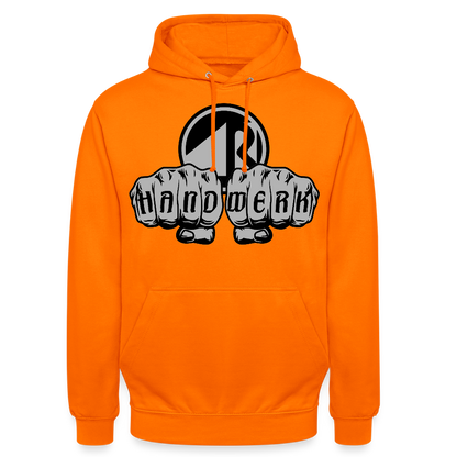 Unisex Hoodie "Raumausstatter" Orange Unisex Hoodie