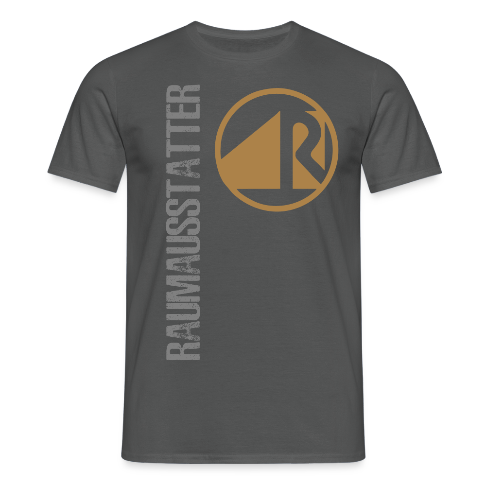 Männer T-Shirt "Raumausstatter" Anthrazit Männer T-Shirt