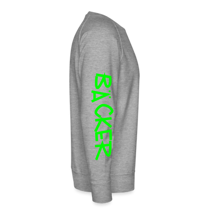 Unisex Premium Pullover "Bäcker" neongrün Männer Premium Pullover