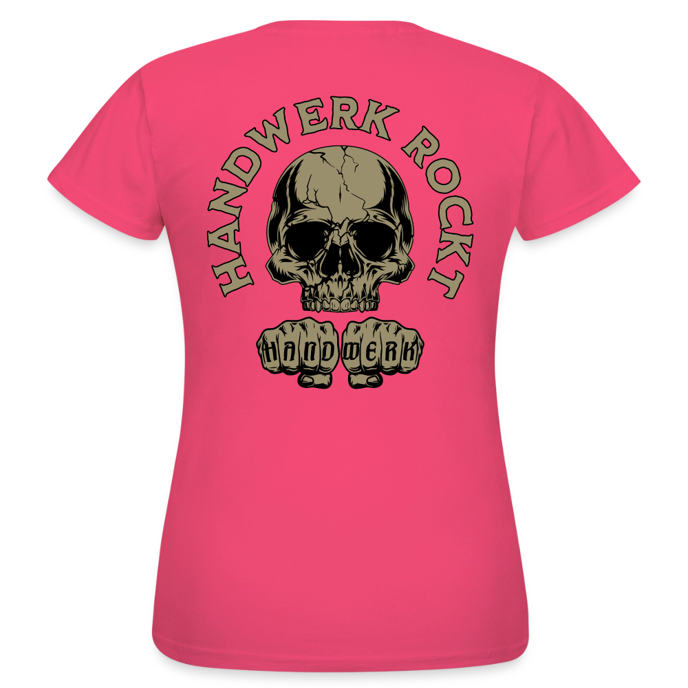 Frauen T-Shirt "Handwerk-Rockt" (beidseitig bedruckt) Azalea Frauen T-Shirt {{ color }}