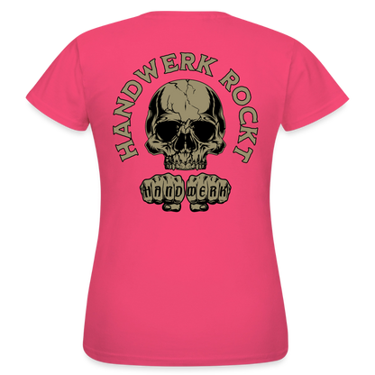 Frauen T-Shirt "Handwerk-Rockt" (beidseitig bedruckt) Azalea Frauen T-Shirt {{ color }}