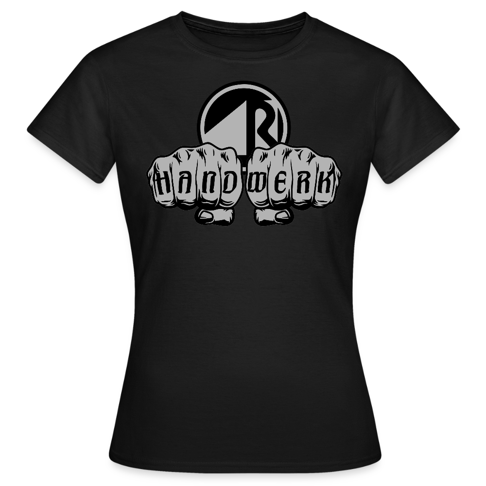 Frauen T-Shirt "Raumausstatter" Schwarz Frauen T-Shirt
