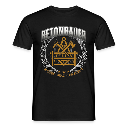Unisex Betonbauer T-Shirt von Spreadconnect, modernes Männer T-Shirt mit traditionellem Design, bequeme Passform.
