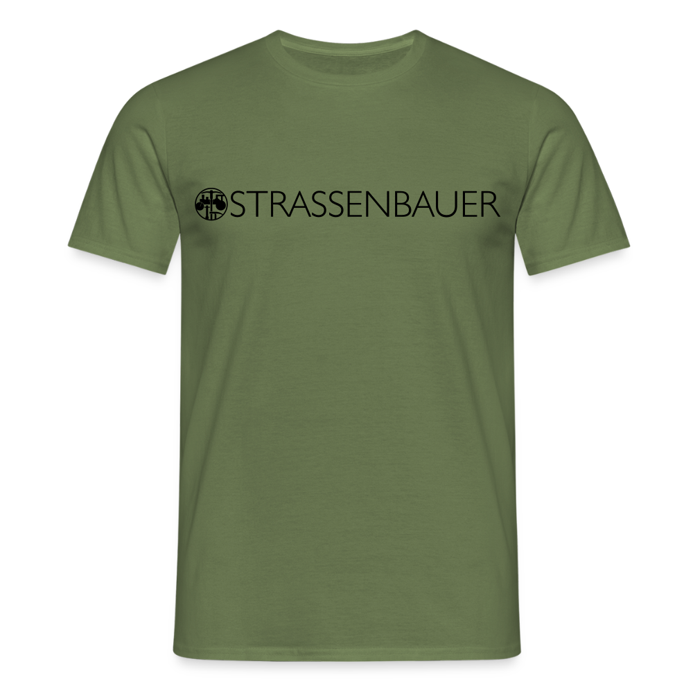 Unisex T-Shirt "Strassenbauer" Militärgrün Männer T-Shirt