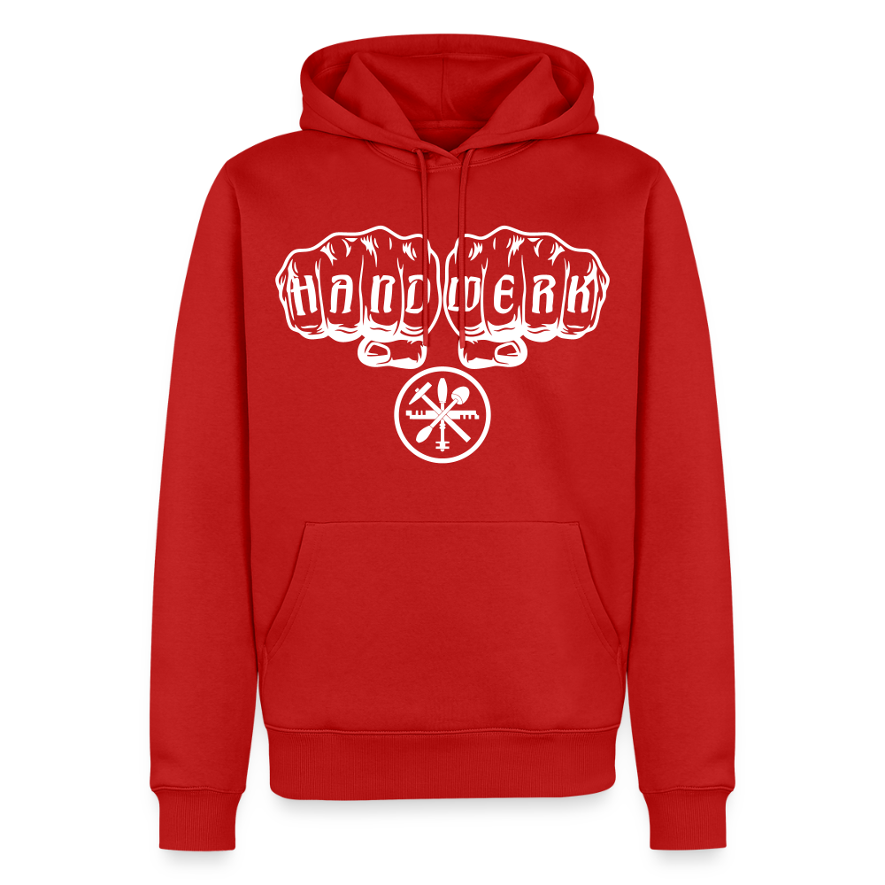 Männer Premium Hoodie "Glaser" Rot Männer Premium Hoodie