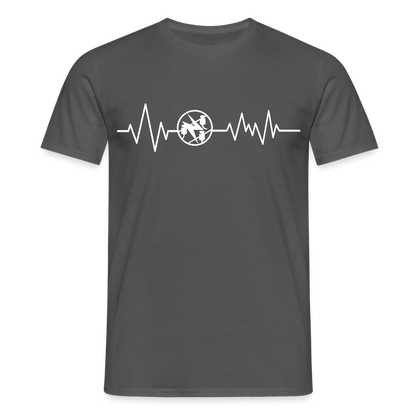 Unisex T-Shirt "Elektriker" Anthrazit Männer T-Shirt