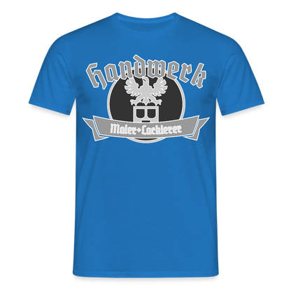 Unisex T-Shirt "Maler/Lackierer" Royalblau Männer T-Shirt