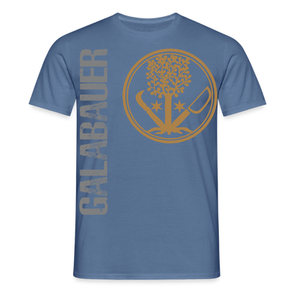 Unisex T-Shirt "GaLaBauer" Taubenblau Männer T-Shirt