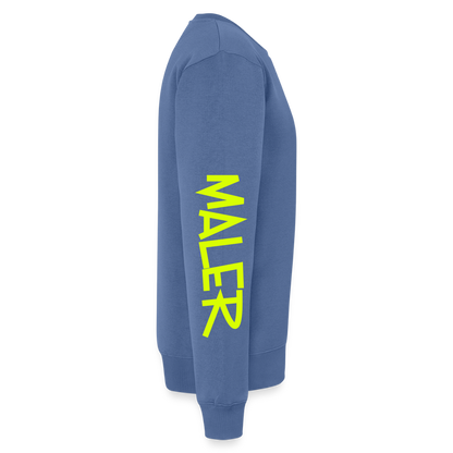 Unisex Premium Pullover "Maler" neongelb Männer Premium Pullover