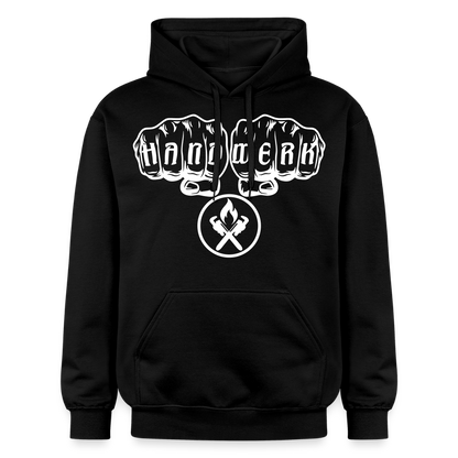 Gildan Unisex Softstyle® "Heizungsbauer" Schwarz Gildan Unisex Softstyle® Midweight Hoodie