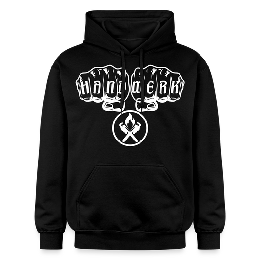 Gildan Unisex Softstyle® "Heizungsbauer" Schwarz Gildan Unisex Softstyle® Midweight Hoodie
