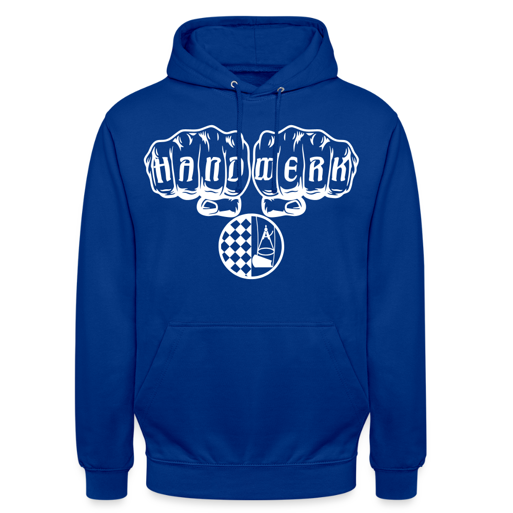 Unisex Hoodie "Bodenleger" Royalblau Unisex Hoodie
