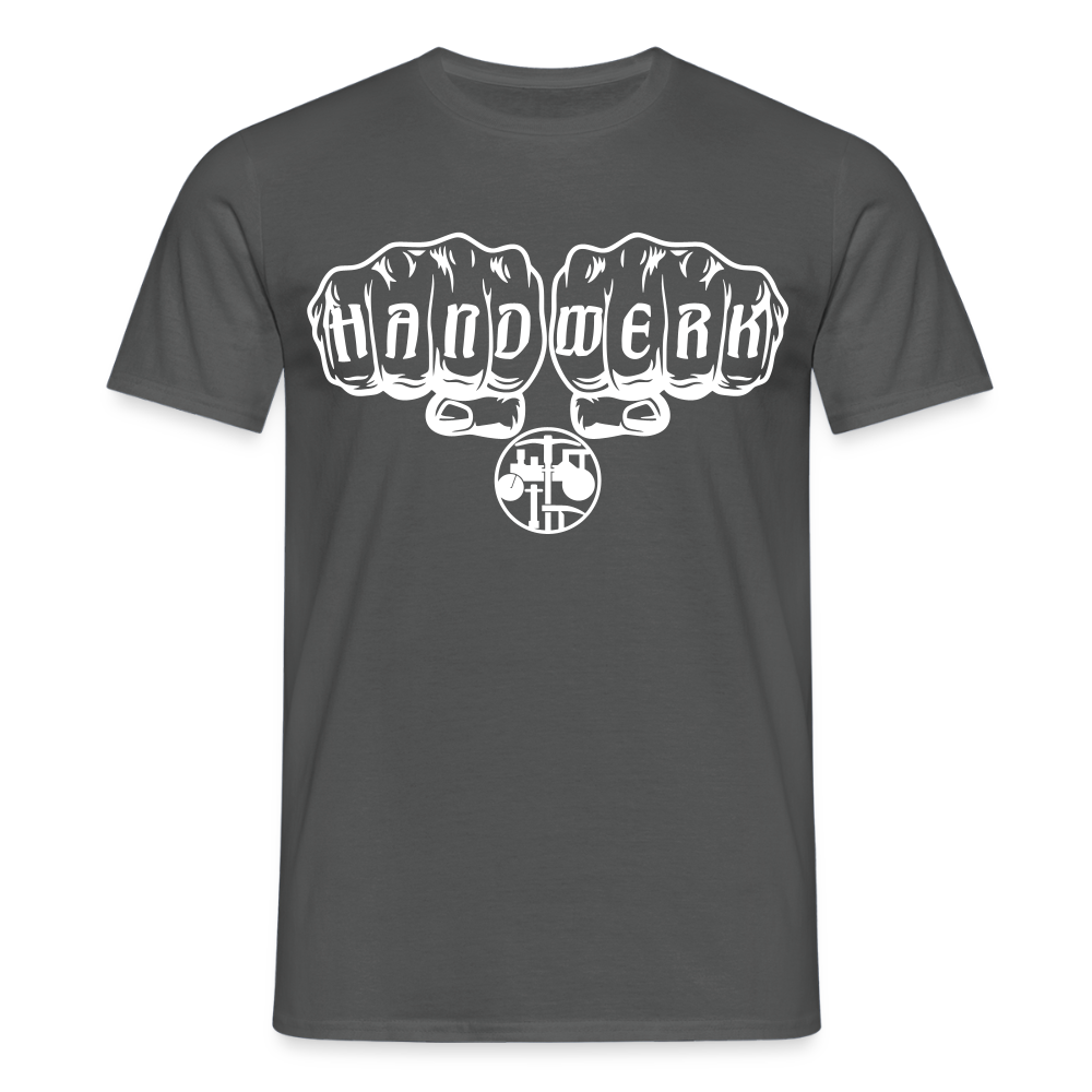 Unisex T-Shirt "Strassenbauer" Anthrazit Männer T-Shirt