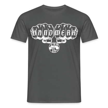 Unisex T-Shirt "Strassenbauer" Anthrazit Männer T-Shirt