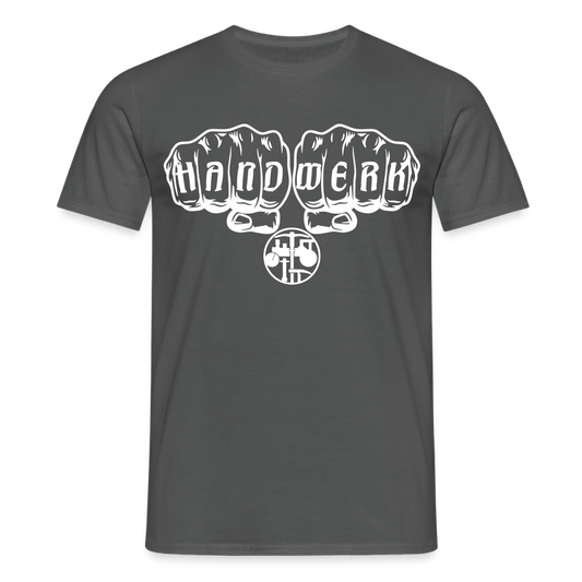 Unisex T-Shirt "Strassenbauer" Anthrazit Männer T-Shirt