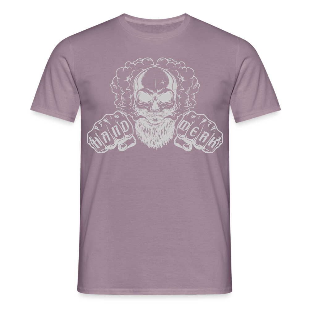 Unisex T-Shirt "Blackbeard-Handwerk" Lilagrau Männer T-Shirt