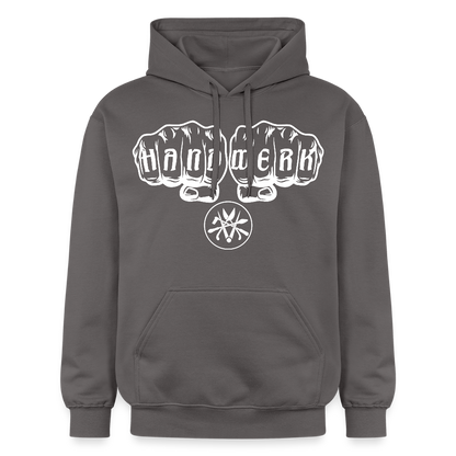 Gildan Unisex Softstyle® "Spengler" Dunkelgrau Gildan Unisex Softstyle® Midweight Hoodie