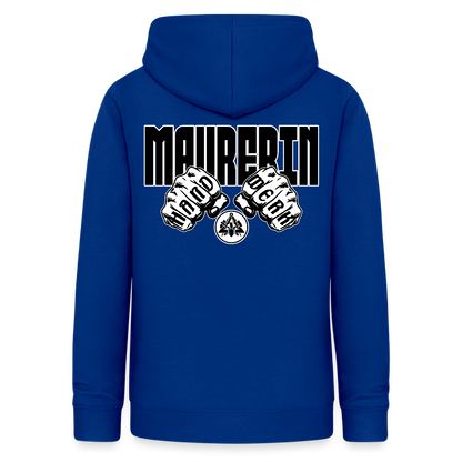Frauen Hoodie "Maurerin" (beidseitig beruckt) Royalblau Frauen Hoodie