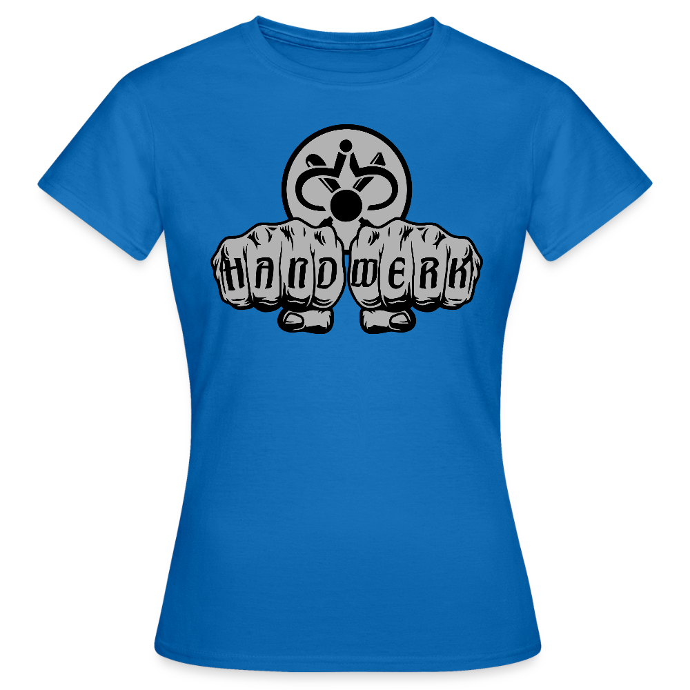 Frauen T-Shirt "Drechsler" Royalblau Frauen T-Shirt
