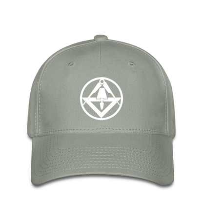 Flexfit Cap "Stuckateur" Grüngrau Flexfit Cap