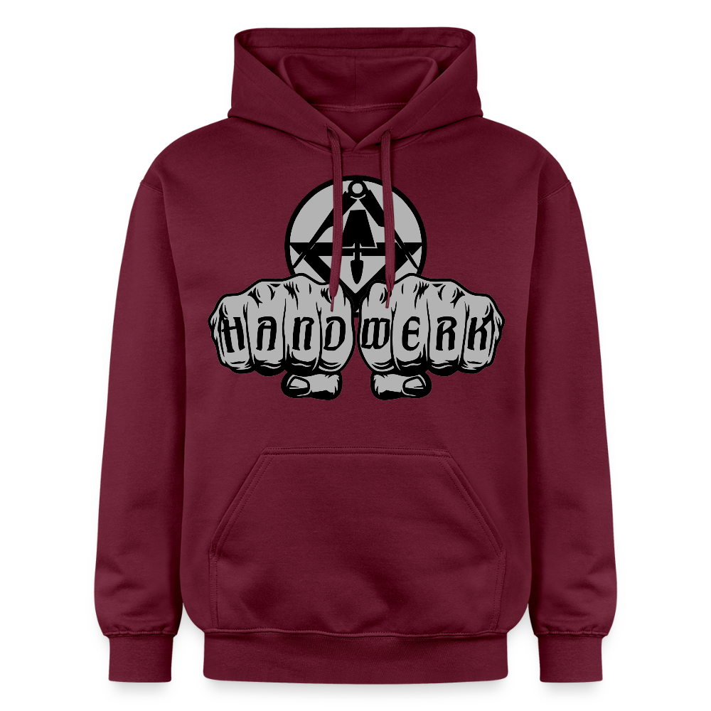 Gildan Unisex Softstyle® "Stuckateur" Maroon Gildan Unisex Softstyle® Midweight Hoodie