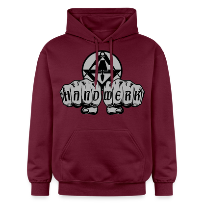 Gildan Unisex Softstyle® "Stuckateur" Maroon Gildan Unisex Softstyle® Midweight Hoodie