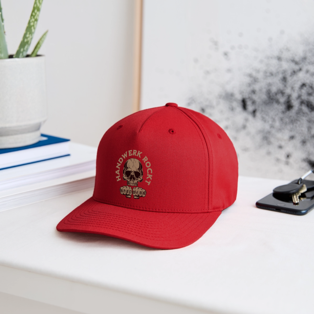 Flexfit Cap "Handwerk-Rockt" Rot Flexfit Cap {{ color }}