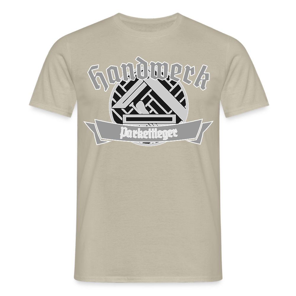 Unisex T-Shirt "Parkettleger" Sandbeige Männer T-Shirt