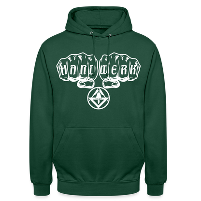Unisex Hoodie "Stuckateur" Flaschengrün Unisex Hoodie