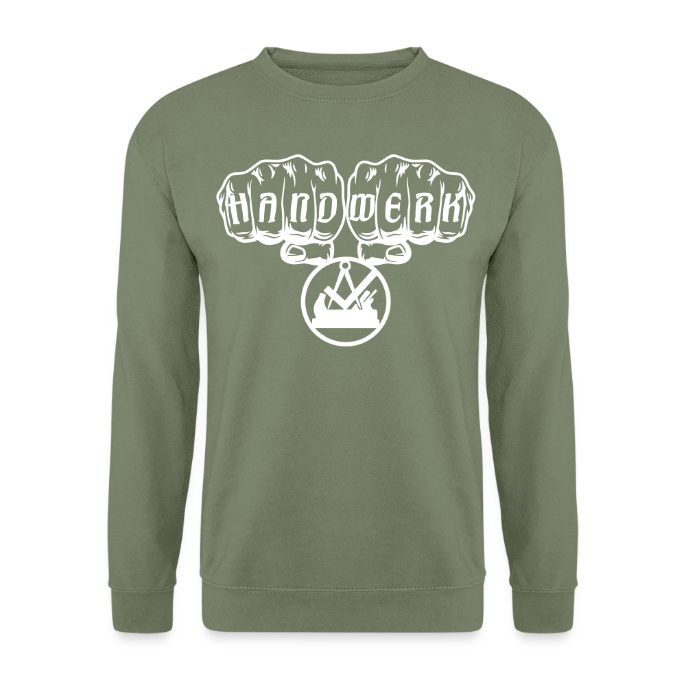 Unisex Pullover "Schreiner" Armeegrün Unisex Pullover