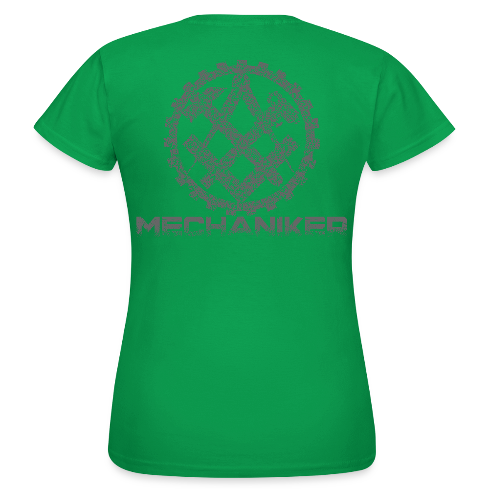 Frauen T-Shirt "Mechaniker" Kelly Green Frauen T-Shirt