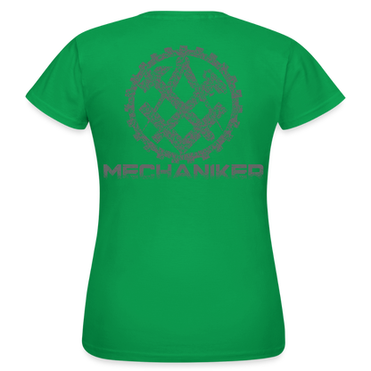 Frauen T-Shirt "Mechaniker" Kelly Green Frauen T-Shirt