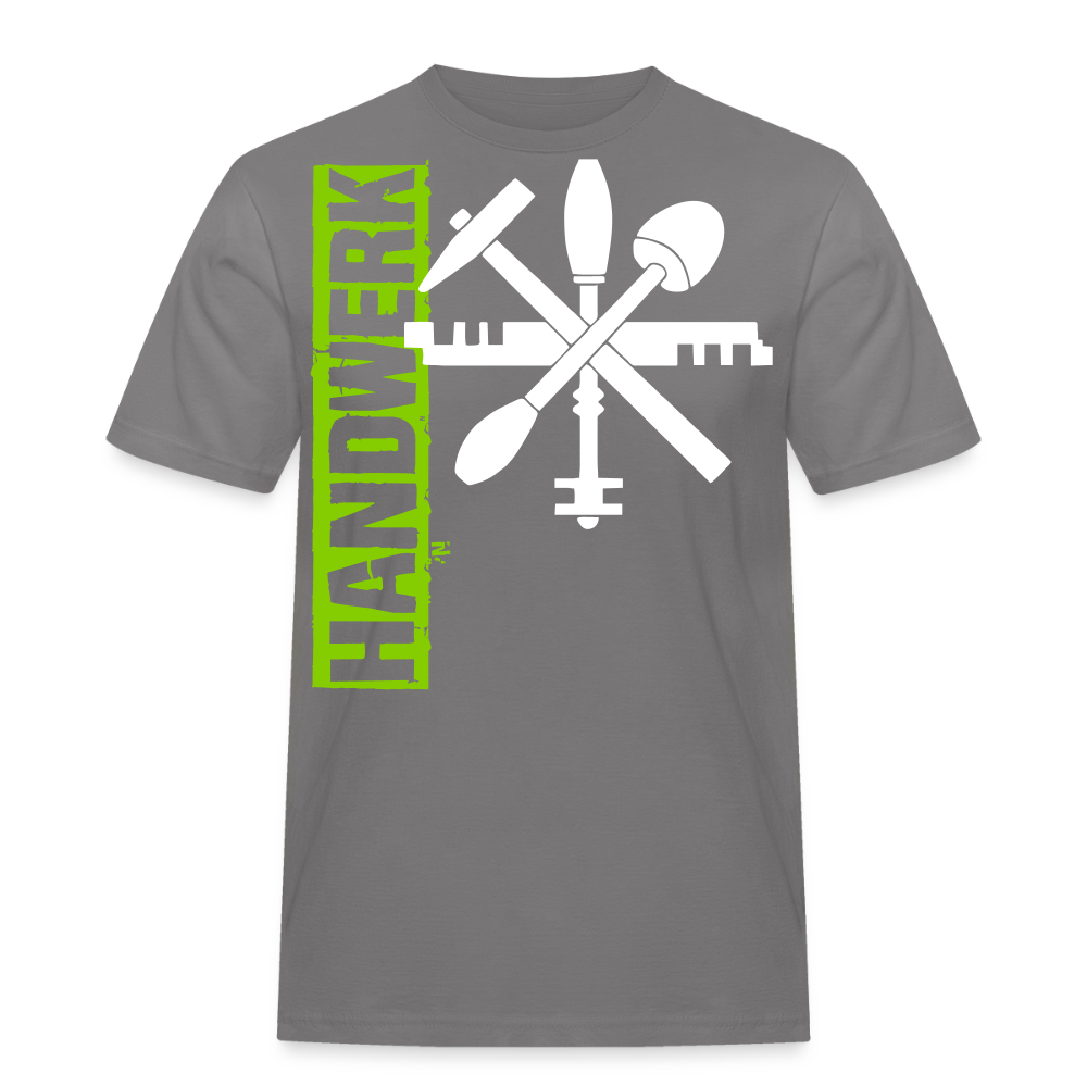 Unisex Workwear T-Shirt "Glaser" Grau Männer Workwear T-Shirt