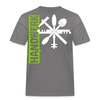 Unisex Workwear T-Shirt "Glaser" Grau Männer Workwear T-Shirt