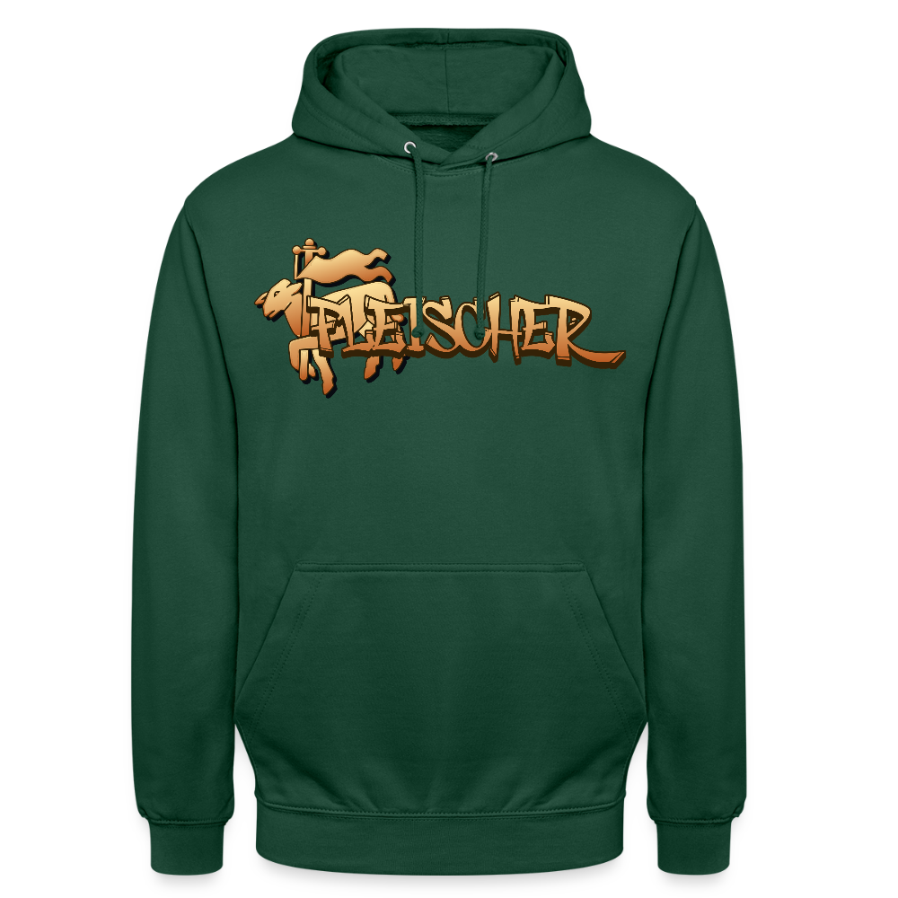 Unisex Hoodie "Fleischer" Flaschengrün Unisex Hoodie
