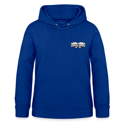 Frauen Hoodie "Metallbauerin" (beidseitig beruckt) - Royalblau