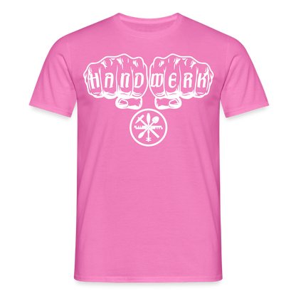 Unisex T-Shirt "Glaser" Pink Männer T-Shirt