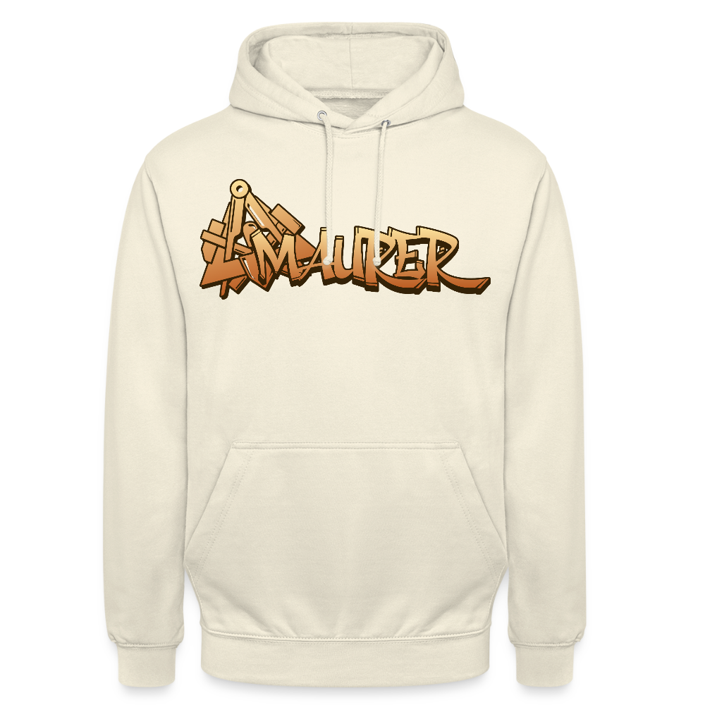 Unisex Hoodie "Maurer" Vanille-Milchshake Unisex Hoodie