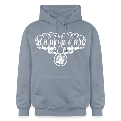 Gildan Unisex Softstyle® "Fliesenleger" Blau Gildan Unisex Softstyle® Midweight Hoodie