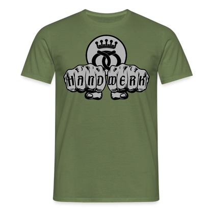 Unisex T-Shirt "Bäcker" Militärgrün Männer T-Shirt
