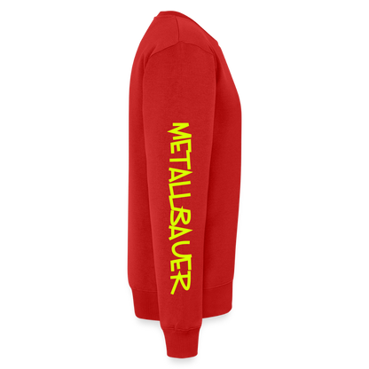 Unisex Premium Pullover "Metallbauer" neongelb Männer Premium Pullover