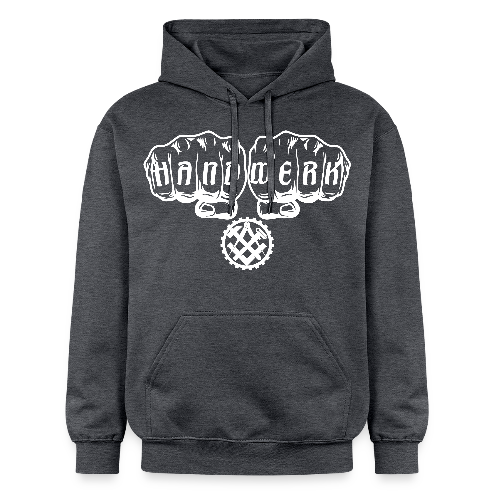 Gildan Unisex Softstyle® "Mechaniker" Dunkelgrau meliert Gildan Unisex Softstyle® Midweight Hoodie