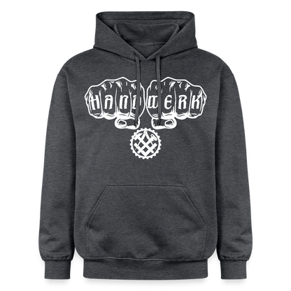Gildan Unisex Softstyle® "Mechaniker" Dunkelgrau meliert Gildan Unisex Softstyle® Midweight Hoodie